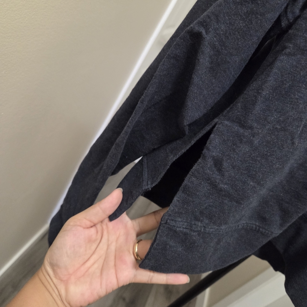 Lululemon Cropped Hoodie | Athletic Lounge Pullover Sweatshirt | Soft Minimalist - Picture 4 of 6